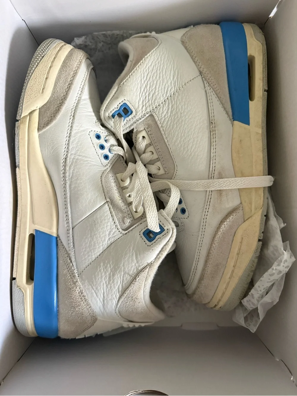 Jordan Air Jordan 3 Retro Box Label – White and Black